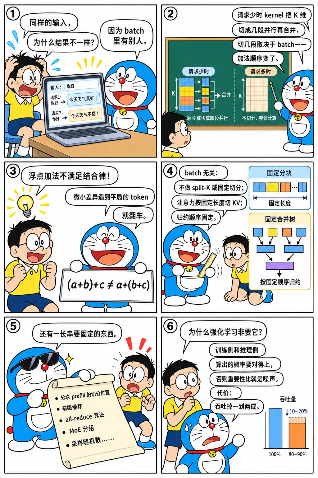 漫画：让结果与 batch 无关