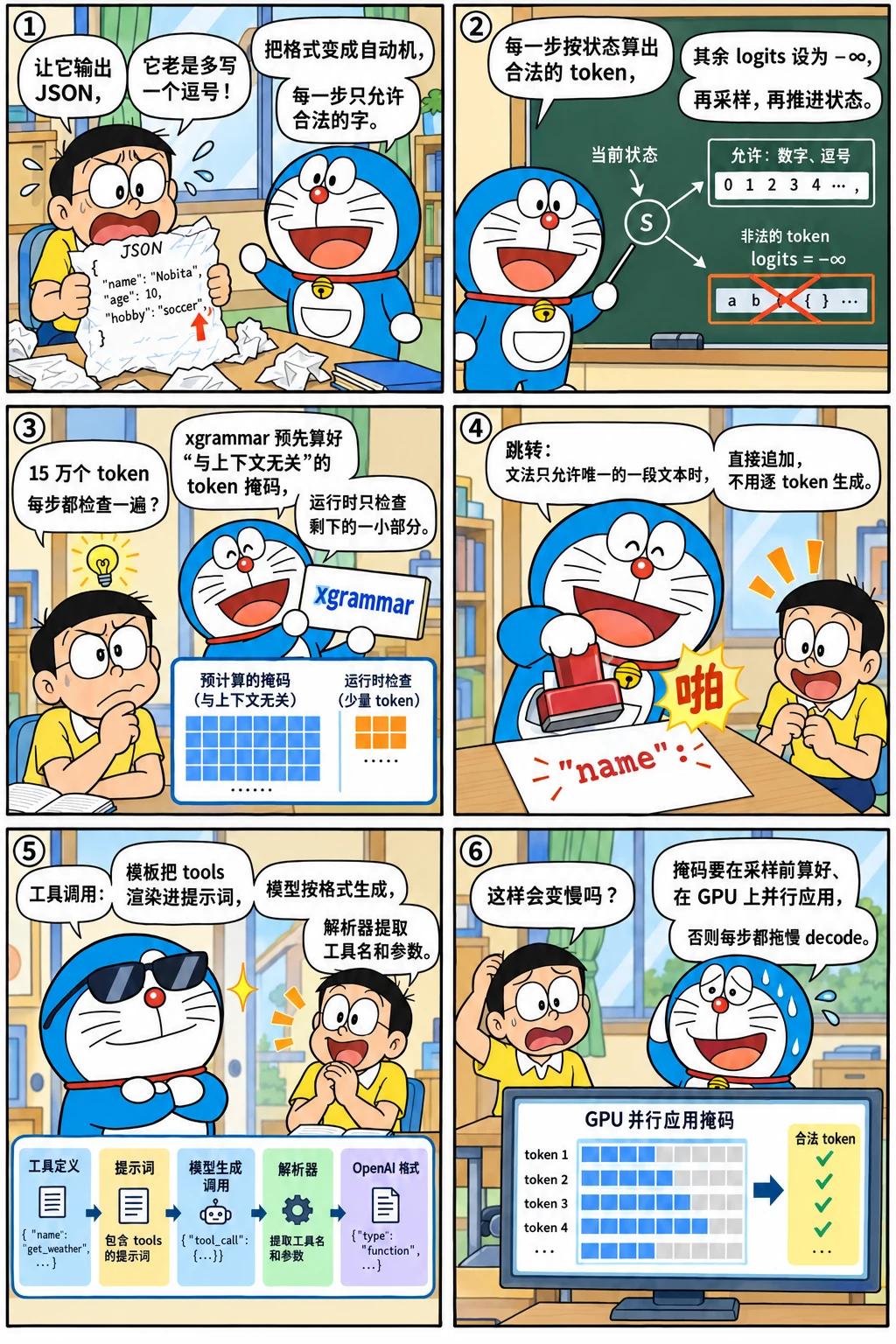 漫画：结构化输出与工具调用