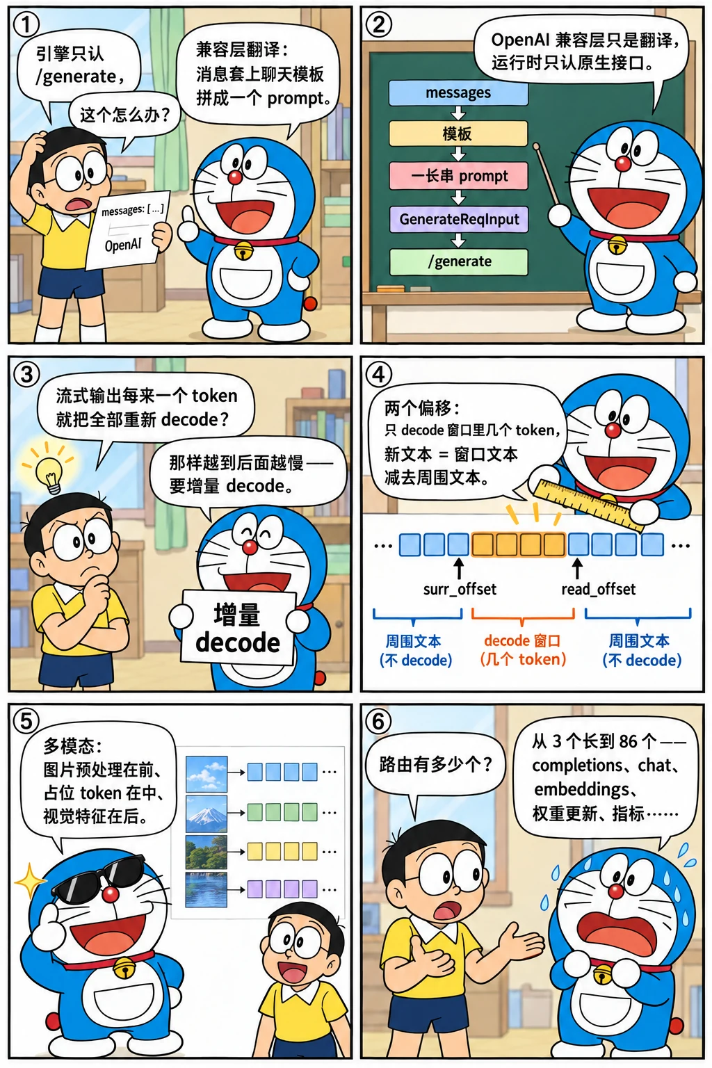漫画：一句话怎么变成一次 generate
