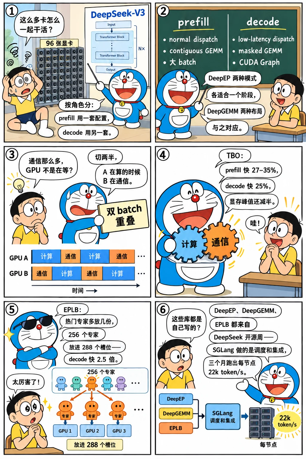 漫画:把通信藏到计算后面