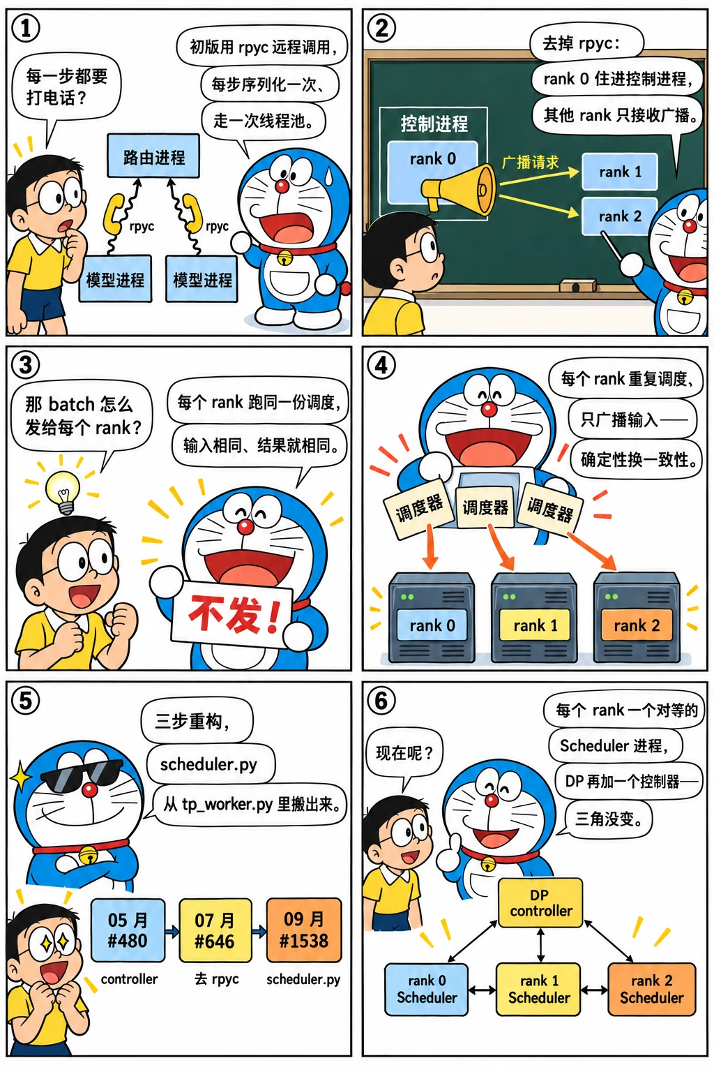 漫画:从远程调用到广播