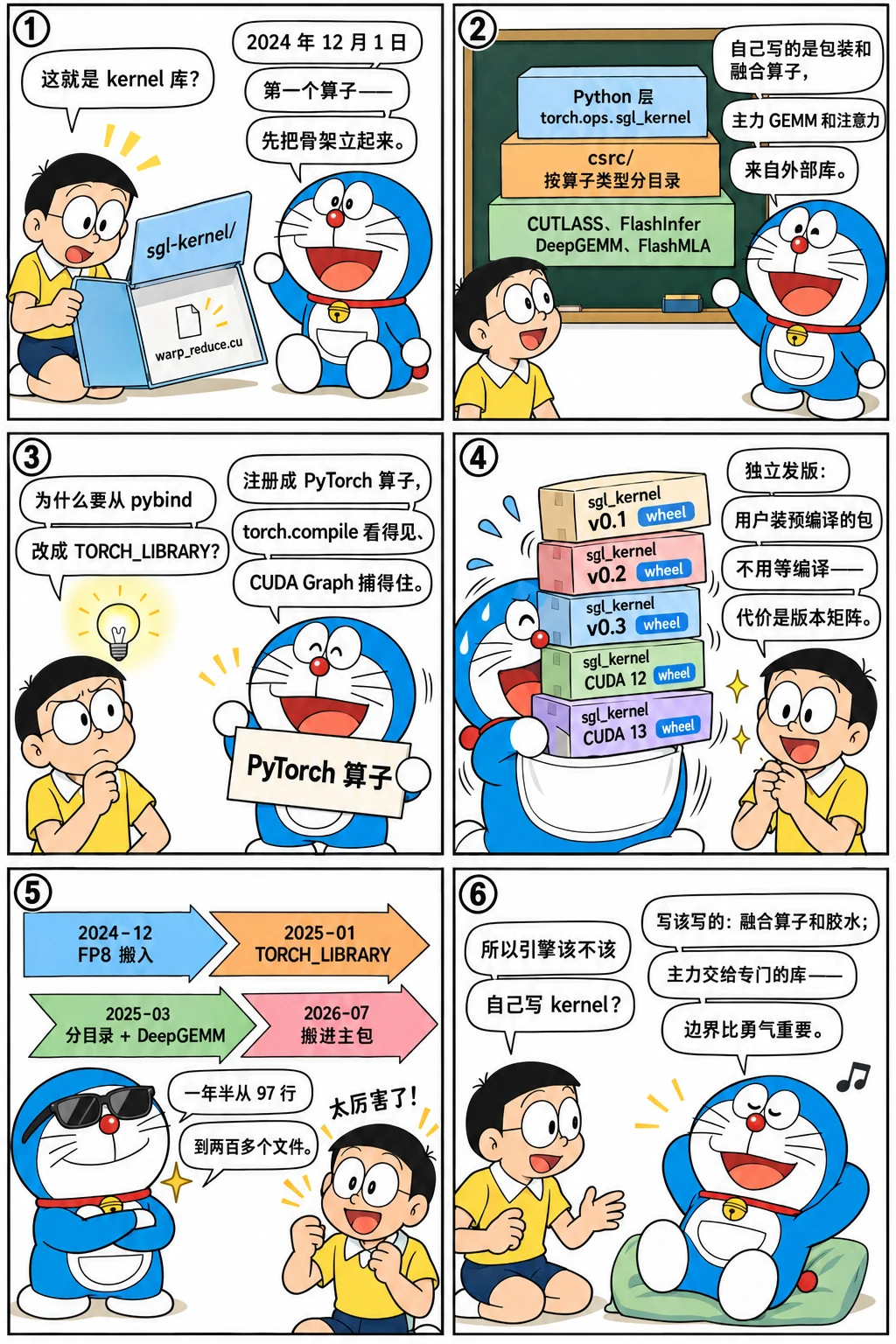 漫画:从借 kernel 到自己的工具箱